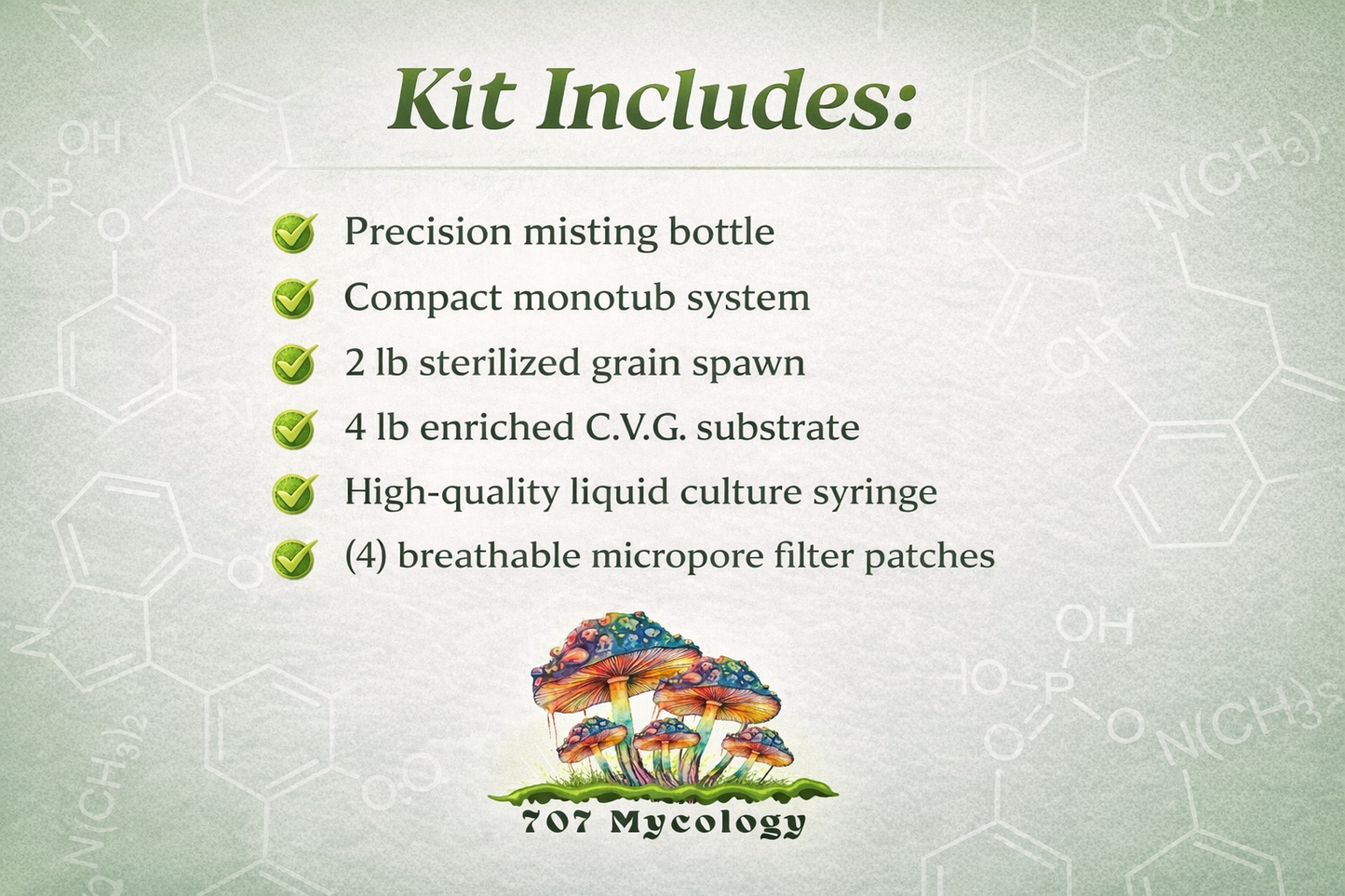 Ready with instructions Monotub Kit